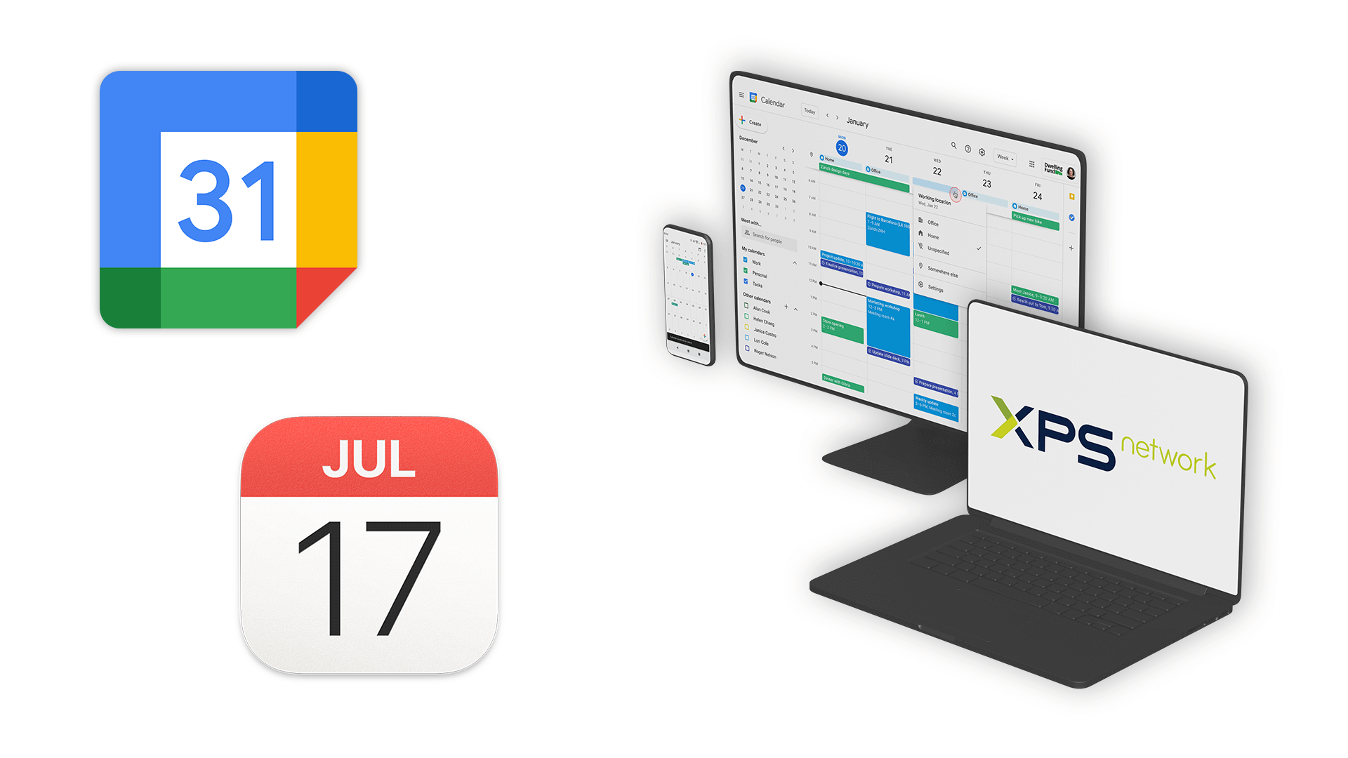Link your XPS account to your personal calendar XPS Features