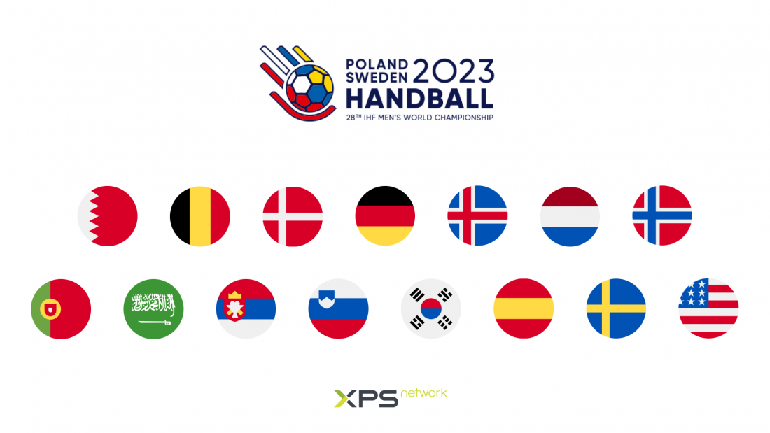 15 XPS Teams at Handball World Cup